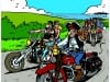 Affiche de la 30ème Brescoudos Bike Week