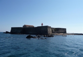 Le fort Brescou au Cap d'Agde