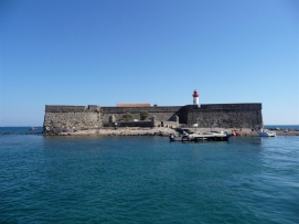 Le fort Brescou au Cap d'Agde