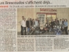 Article du journal le Midi Libre de la présentation de l'affiche de la 24ème Brescoudos Bike Week