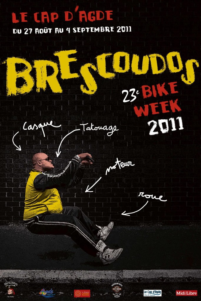 Affiche de la 23ème Brescoudos Bike Week